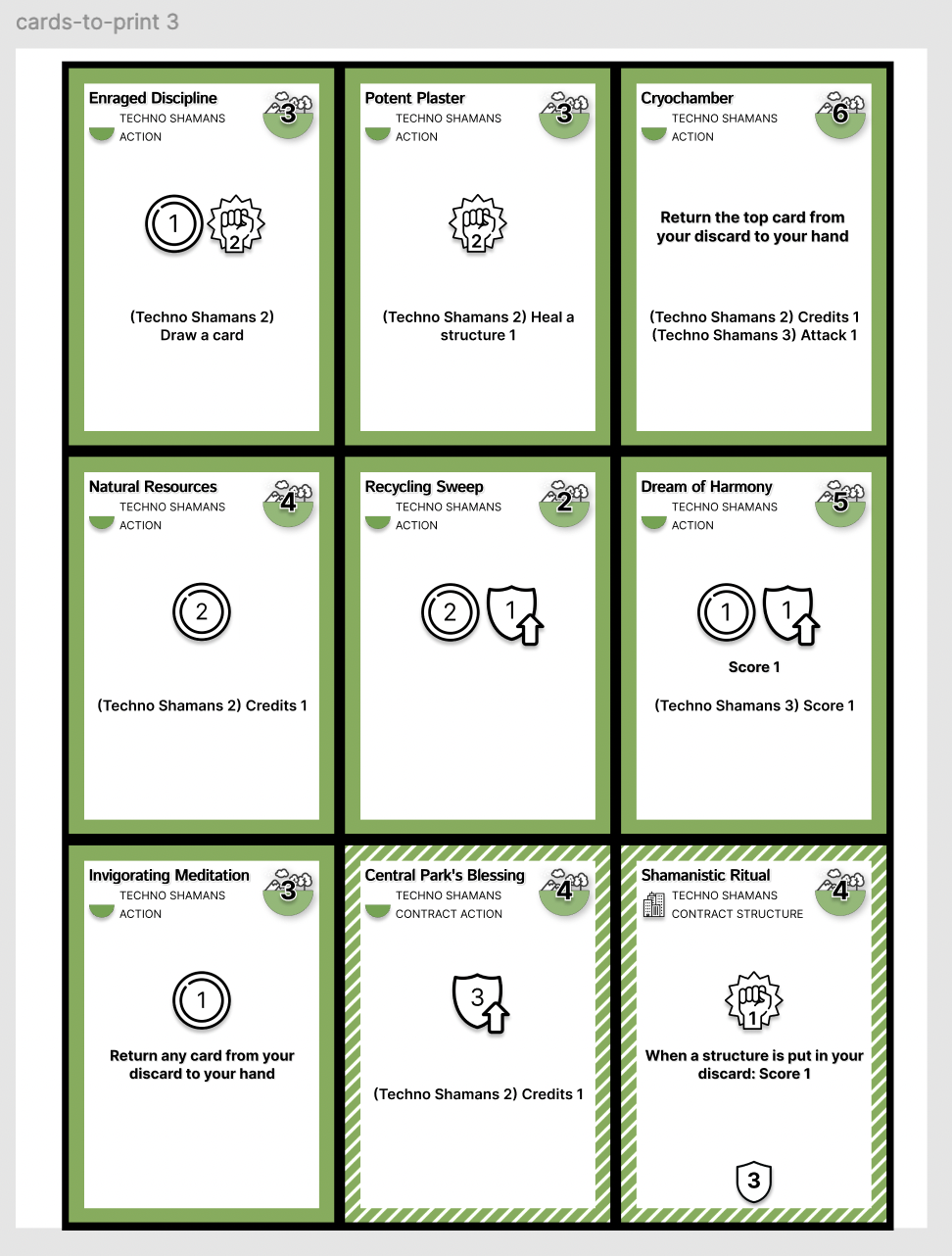 Card example image 02 from my deckbuilder game design project